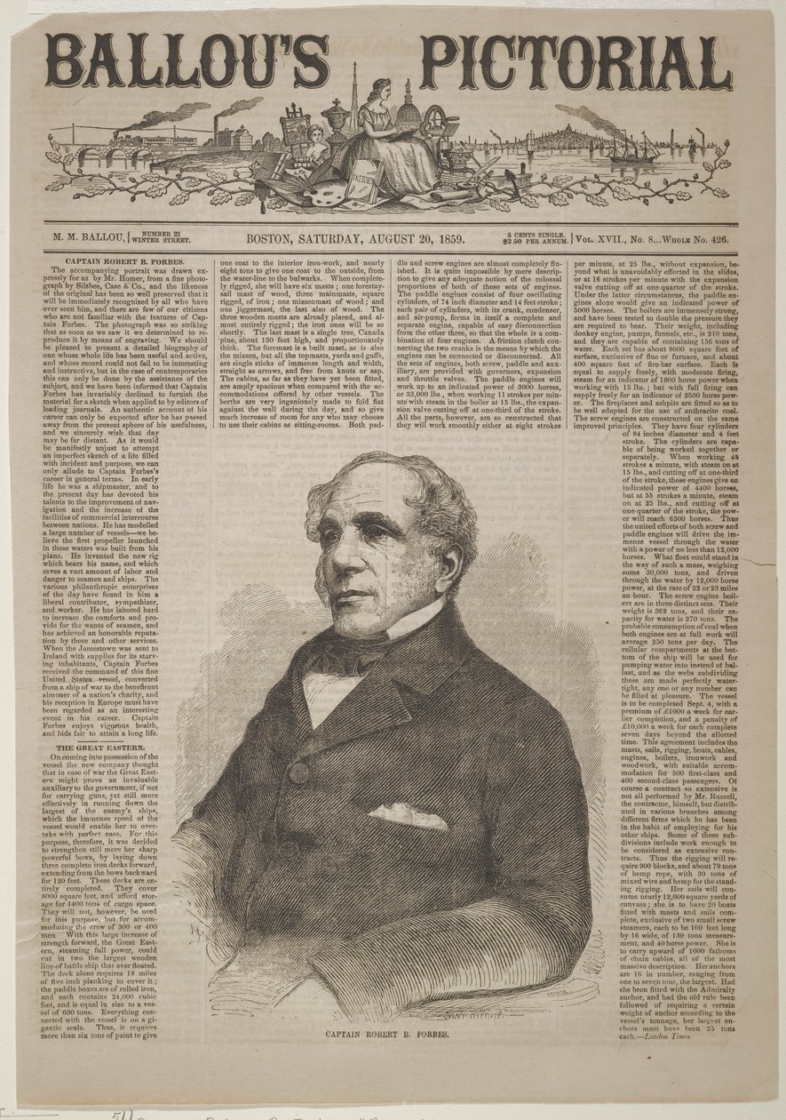 Capitão Robert B. Forbes de Winslow Homer