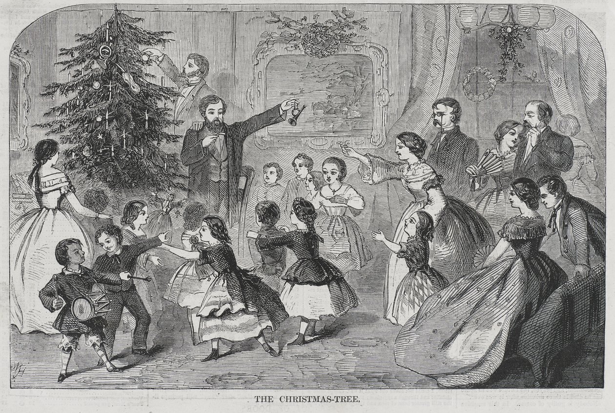 Natal - Coletando Evergreens A Árvore de Natal de Winslow Homer