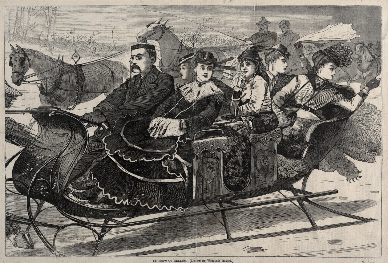 Natal bonito, 1869. de Winslow Homer