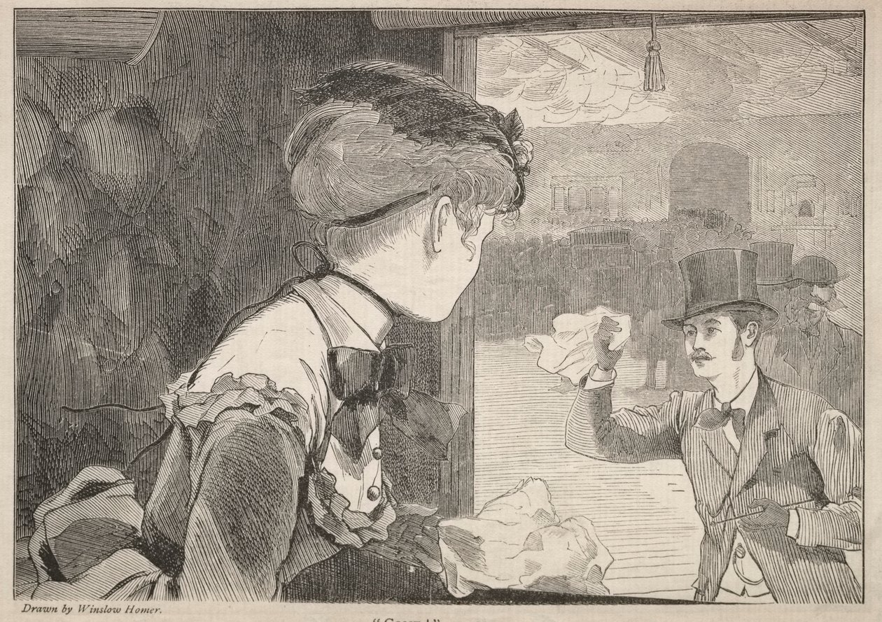 Venha !, 1869. de Winslow Homer
