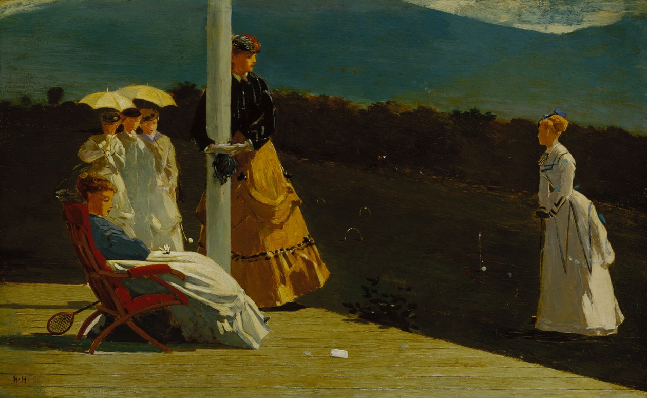 Jogo de Croquet de Winslow Homer