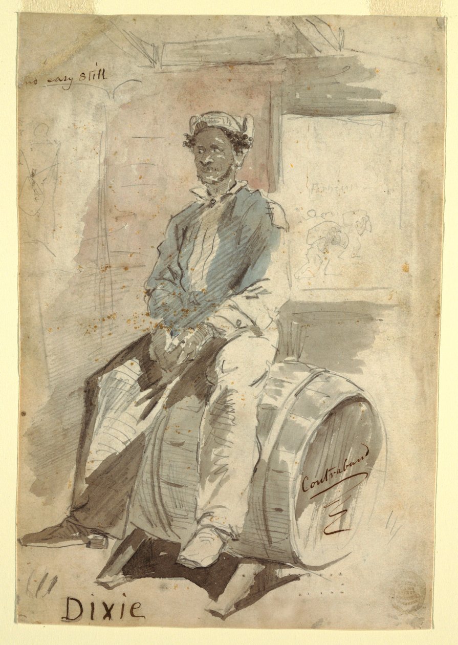 Desenho, Dixie, 1861 de Winslow Homer