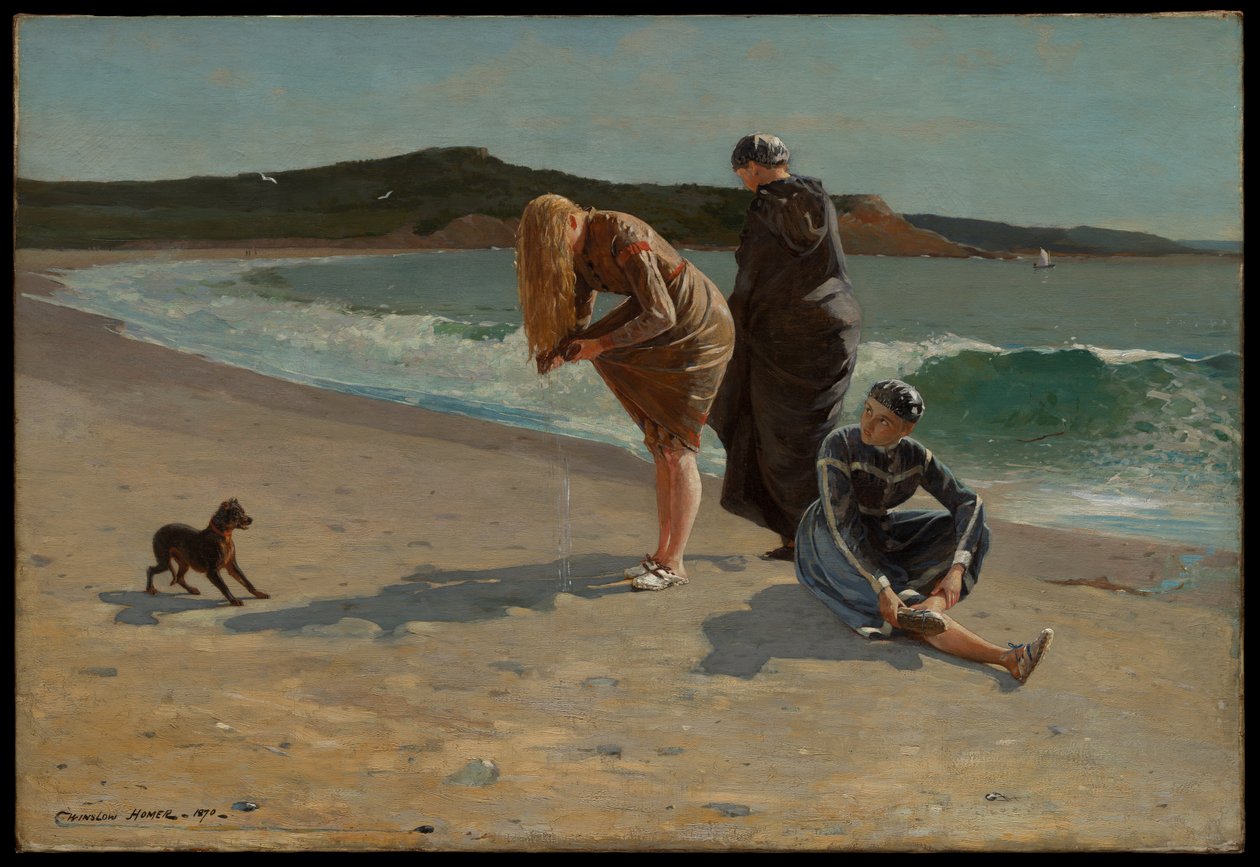 Eagle Head, Manchester, Massachusetts (maré alta) de Winslow Homer