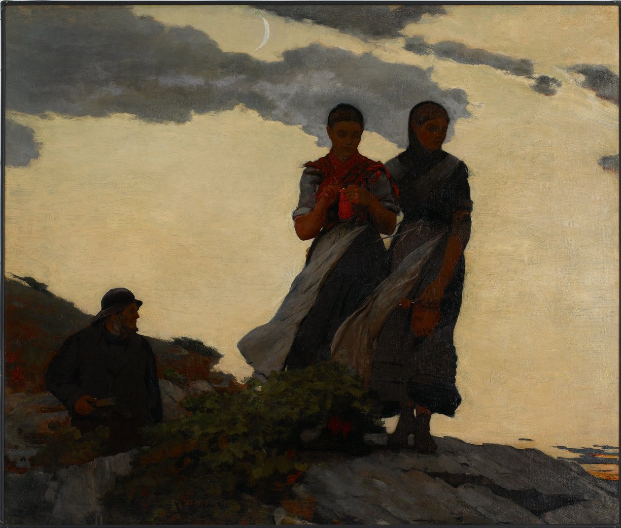 Início da noite de Winslow Homer