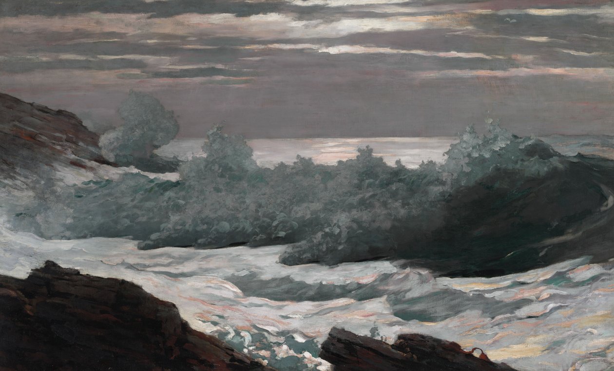 Manhã cedo após uma tempestade no mar, 1900-02 de Winslow Homer