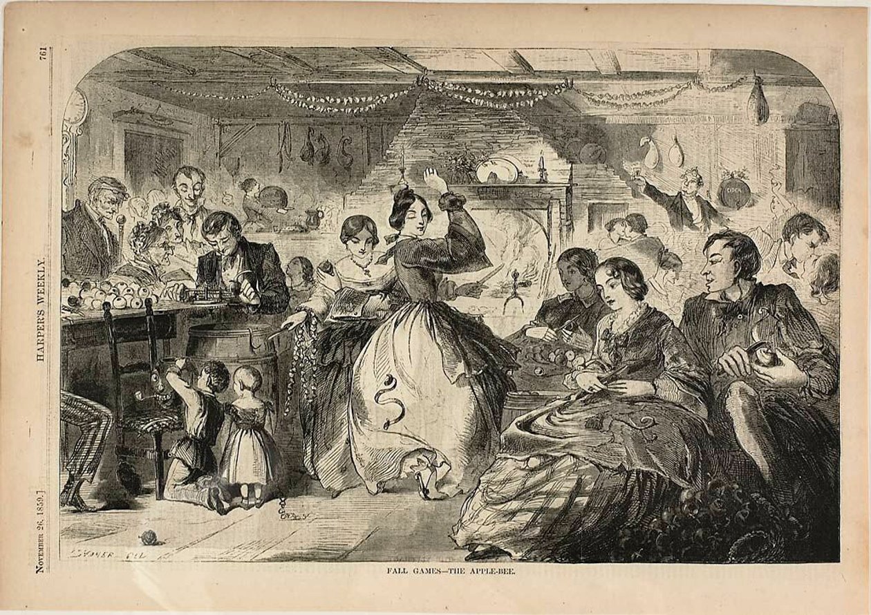 Jogos de outono - a abelha-maçã de Winslow Homer