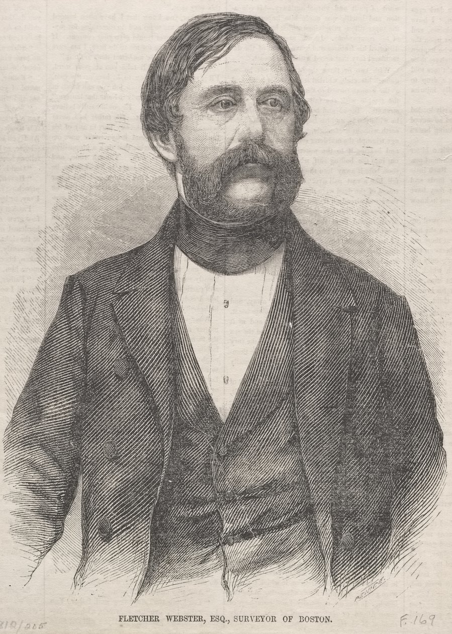 Fletcher Webster, Advogado, Agrimensor de Boston de Winslow Homer