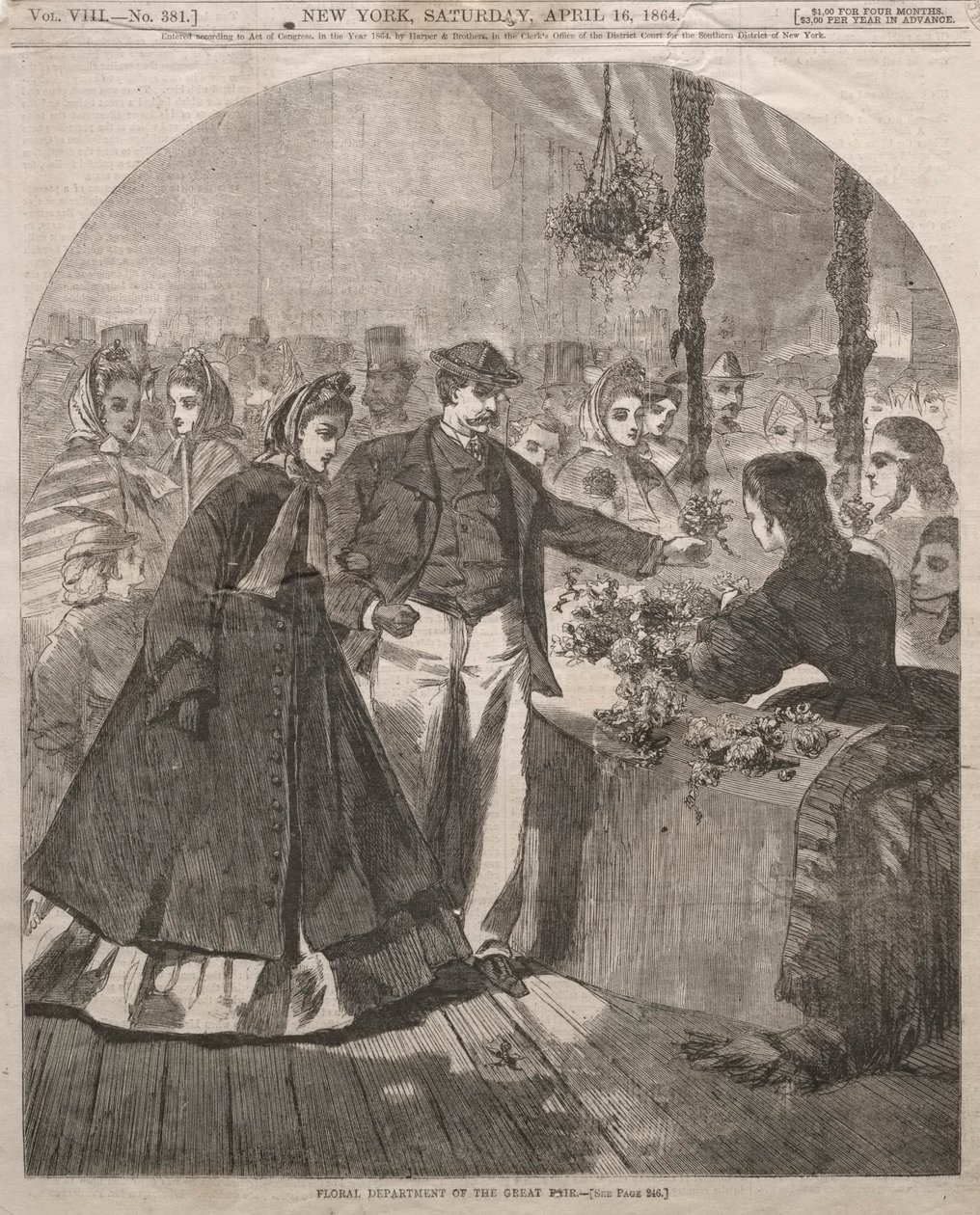 Departamento Floral da Grande Feira de Winslow Homer