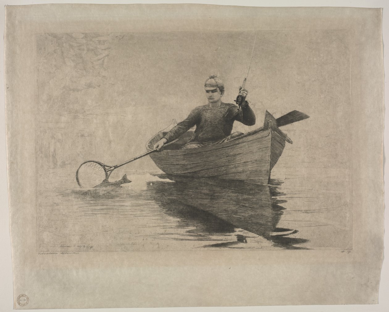 Pesca com mosca de Winslow Homer