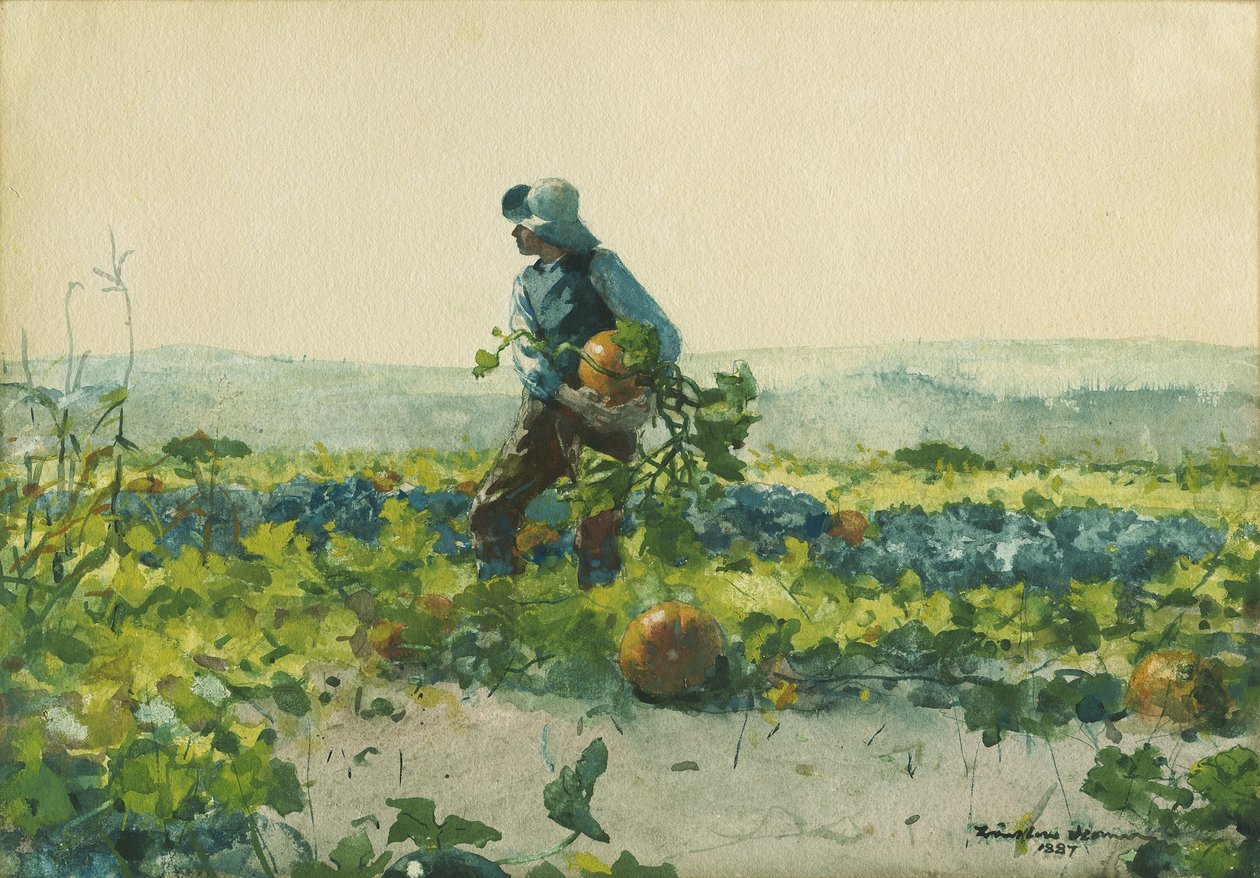Para ser menino de fazendeiro de Winslow Homer