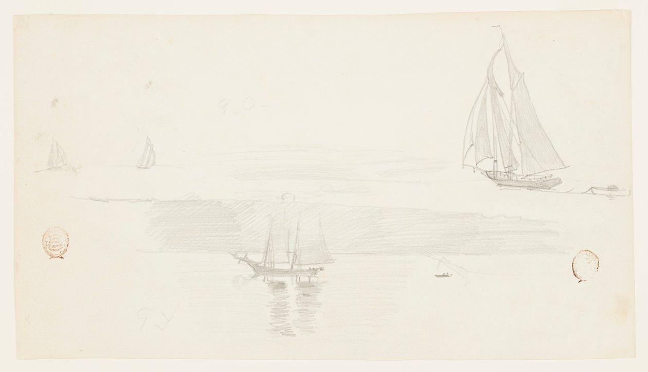Quatro Escunas de Winslow Homer