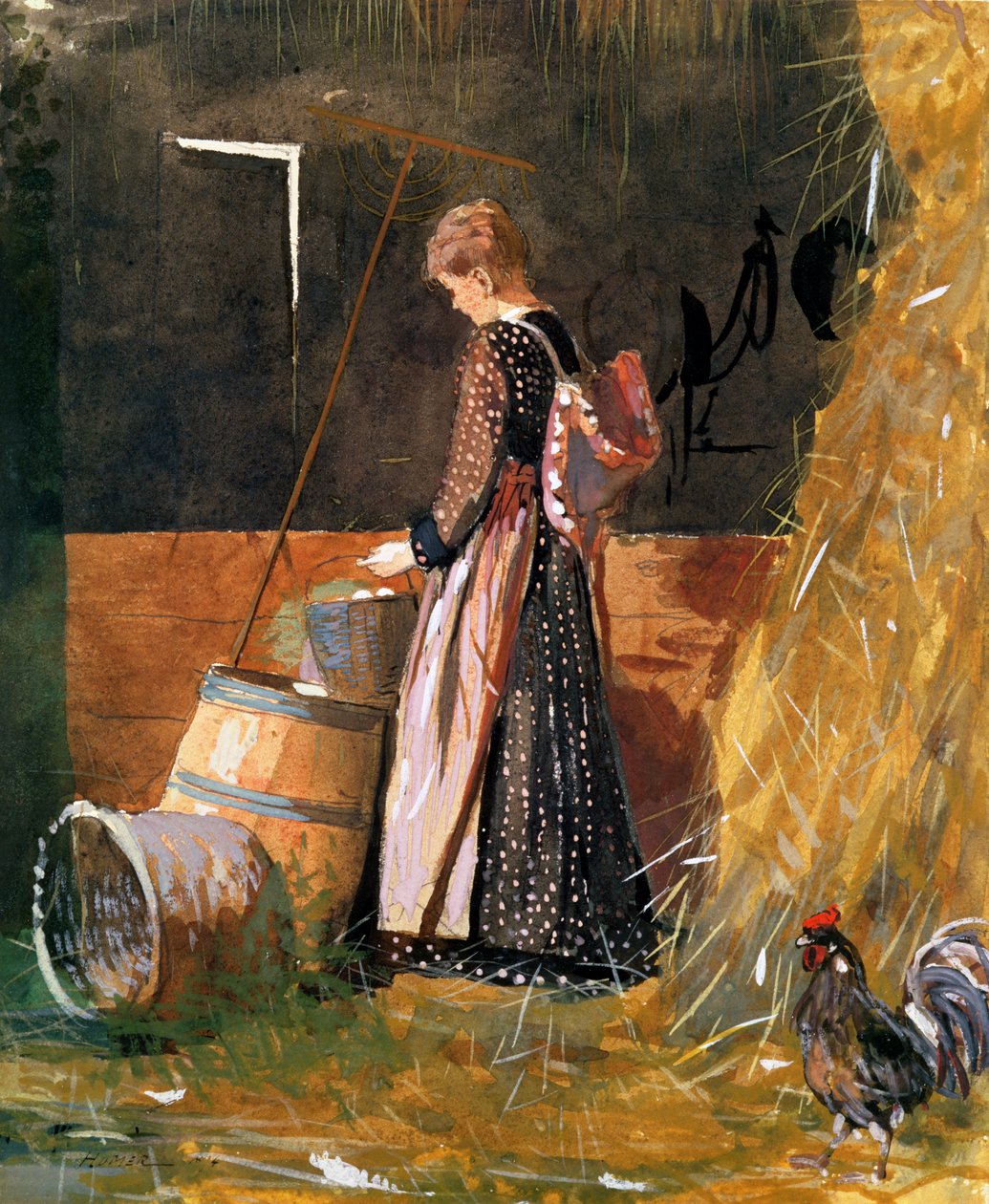 Ovos Frescos, 1874 de Winslow Homer