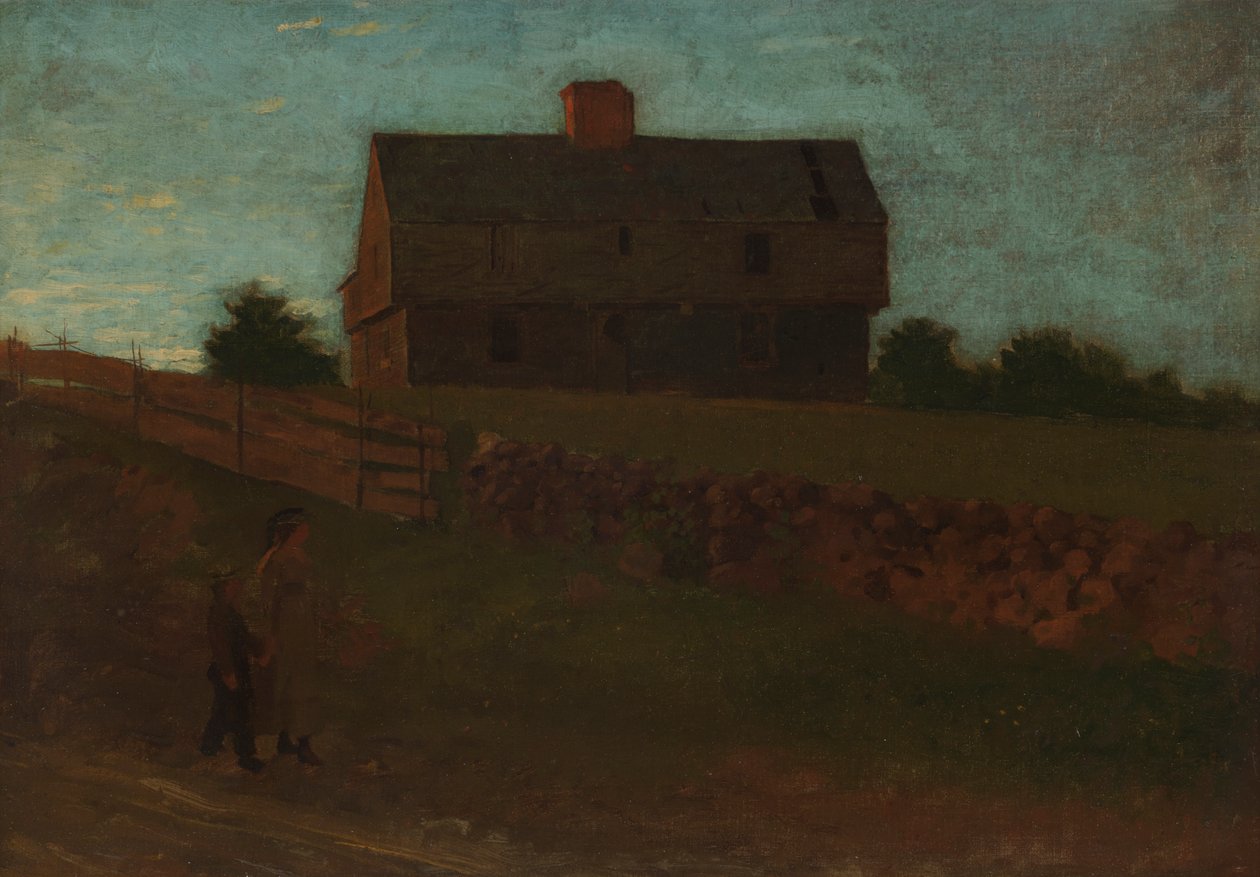 Garrison House, York, Maine, 1875. de Winslow Homer