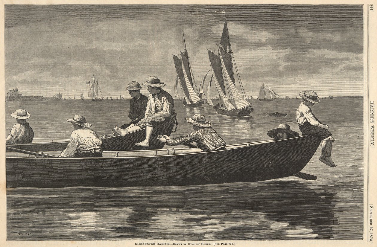 Porto de Gloucester, de Harper de Winslow Homer