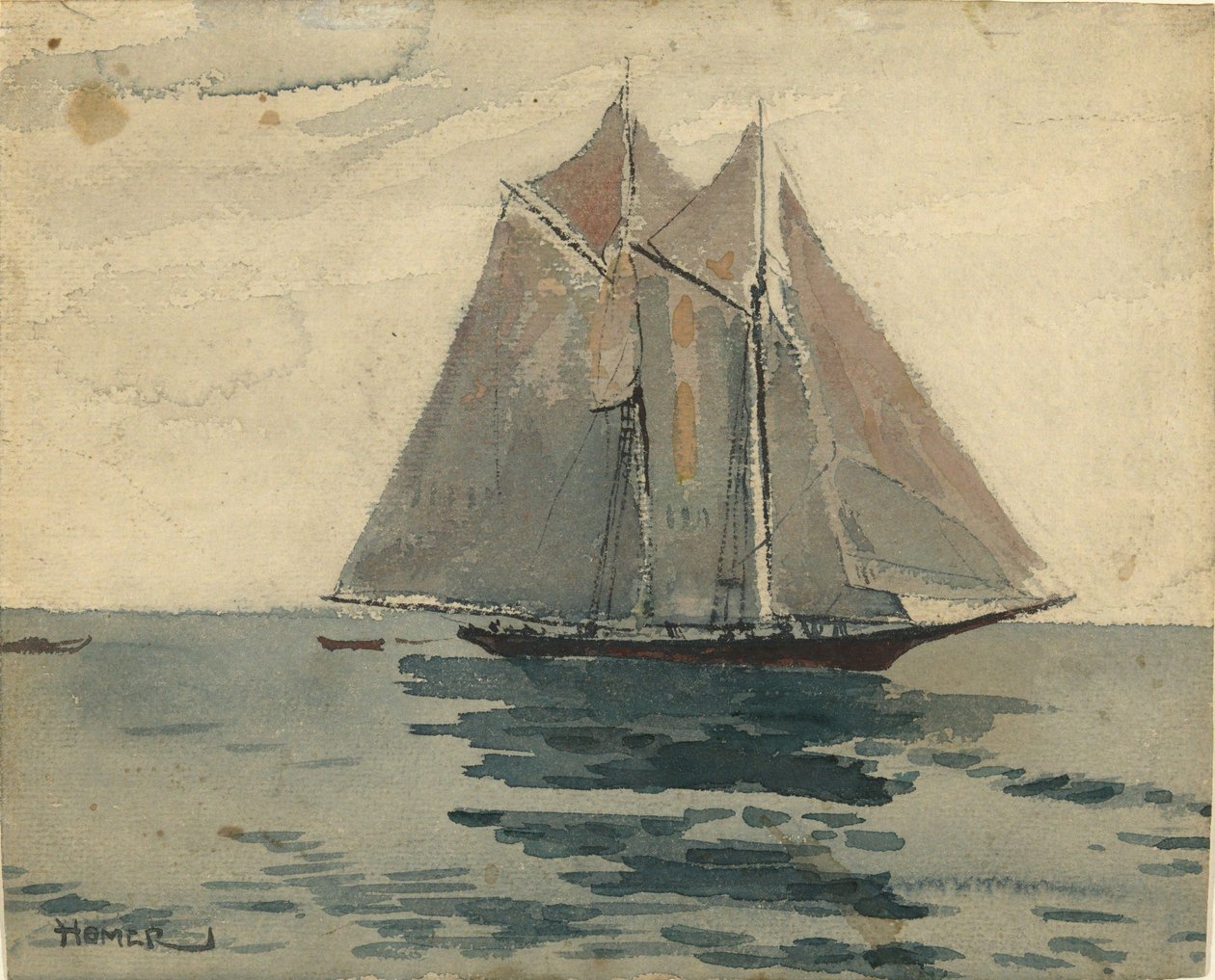 Escuna de Gloucester de Winslow Homer