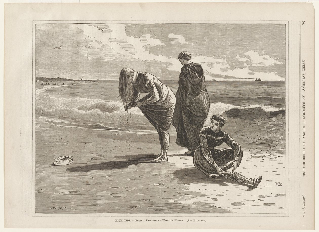 Maré cheia de Winslow Homer