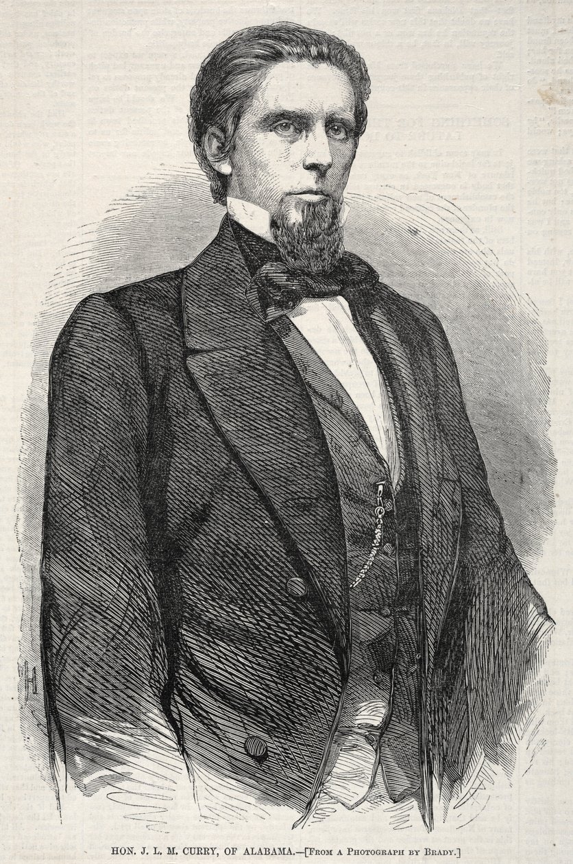 Hon. JLM, Caril do Alabama, 1860. de Winslow Homer