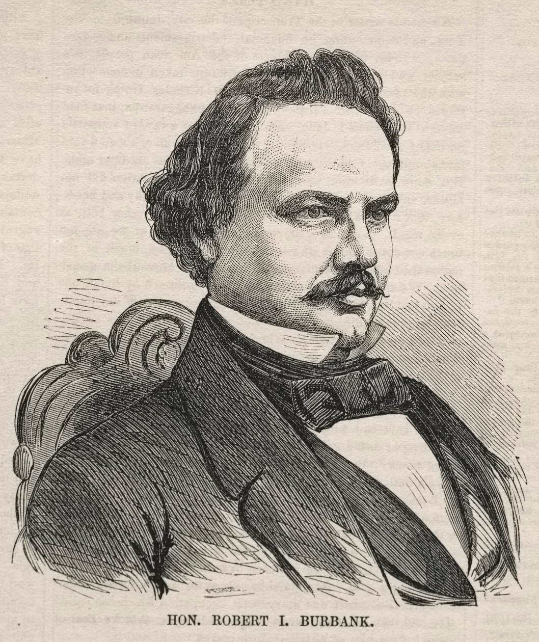 Hon. Robert I. Burbank, 1857. de Winslow Homer