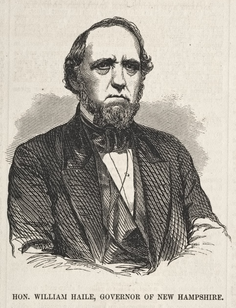 O Exmo. William Haile, Governador de New Hampshire de Winslow Homer