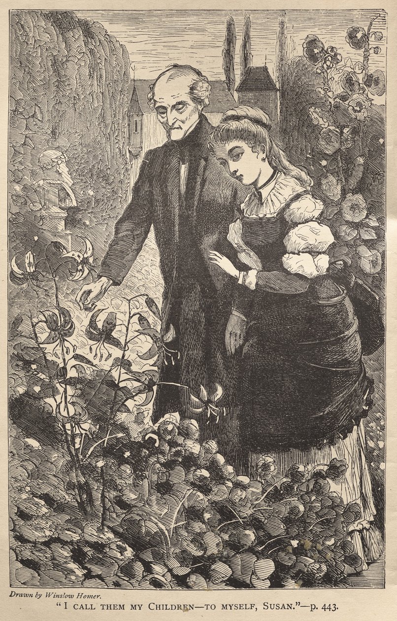"Chamo-lhes os meus filhos - a mim própria, Susan." de Winslow Homer