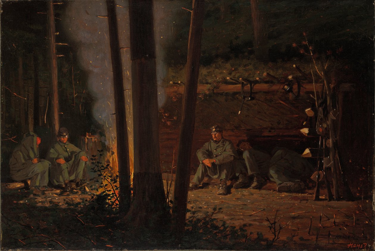 Em frente a Yorktown de Winslow Homer