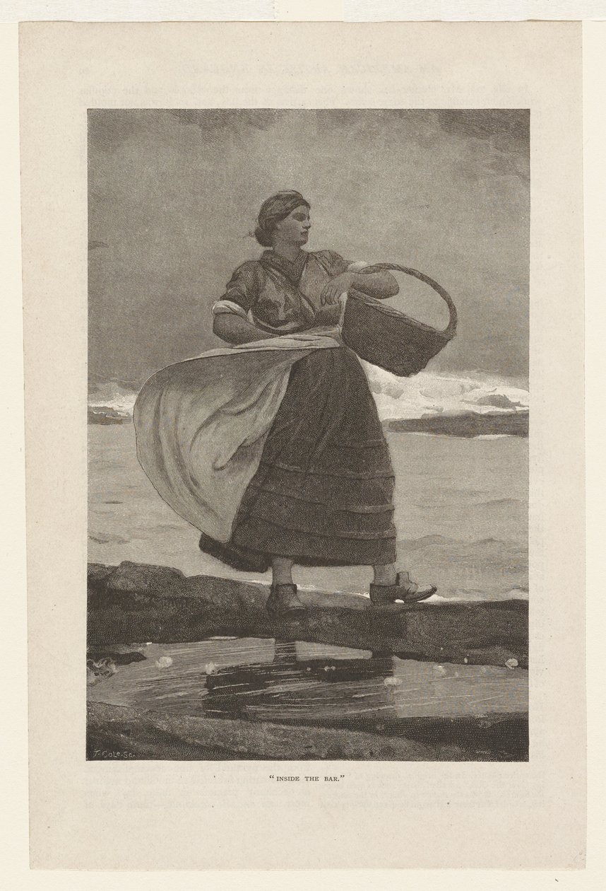 No interior do bar de Winslow Homer
