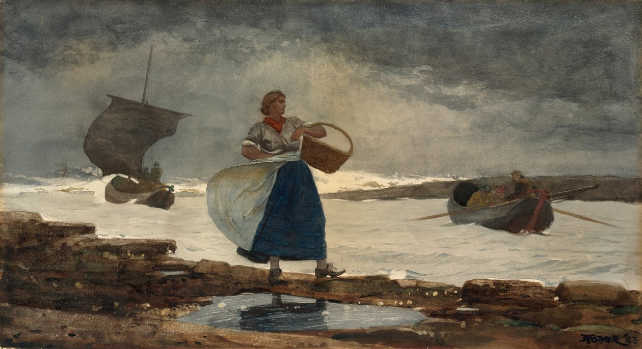 Dentro do bar de Winslow Homer
