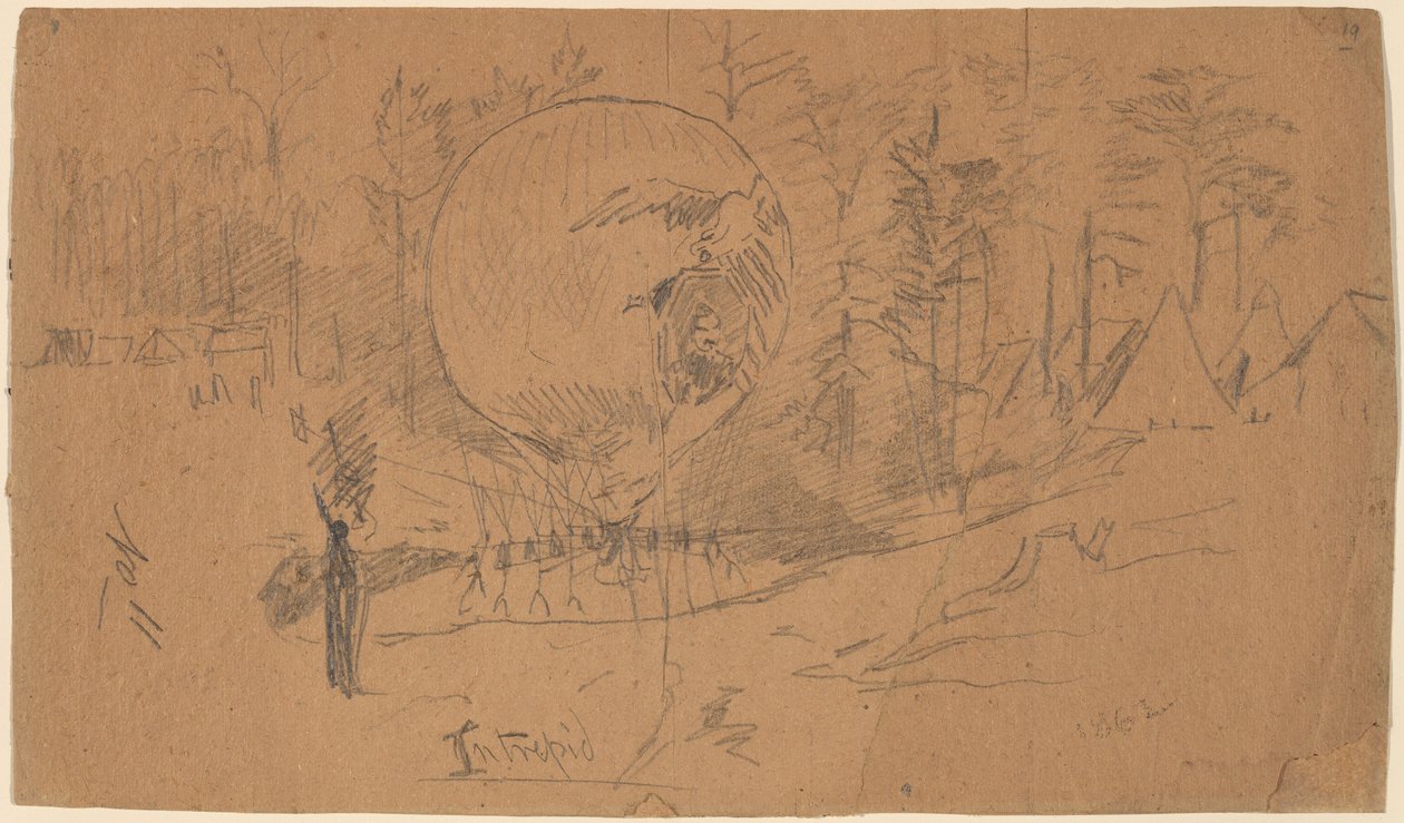 Intrepid [recto], 1862. de Winslow Homer