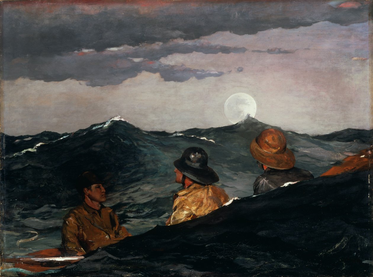 Beijando a lua de Winslow Homer
