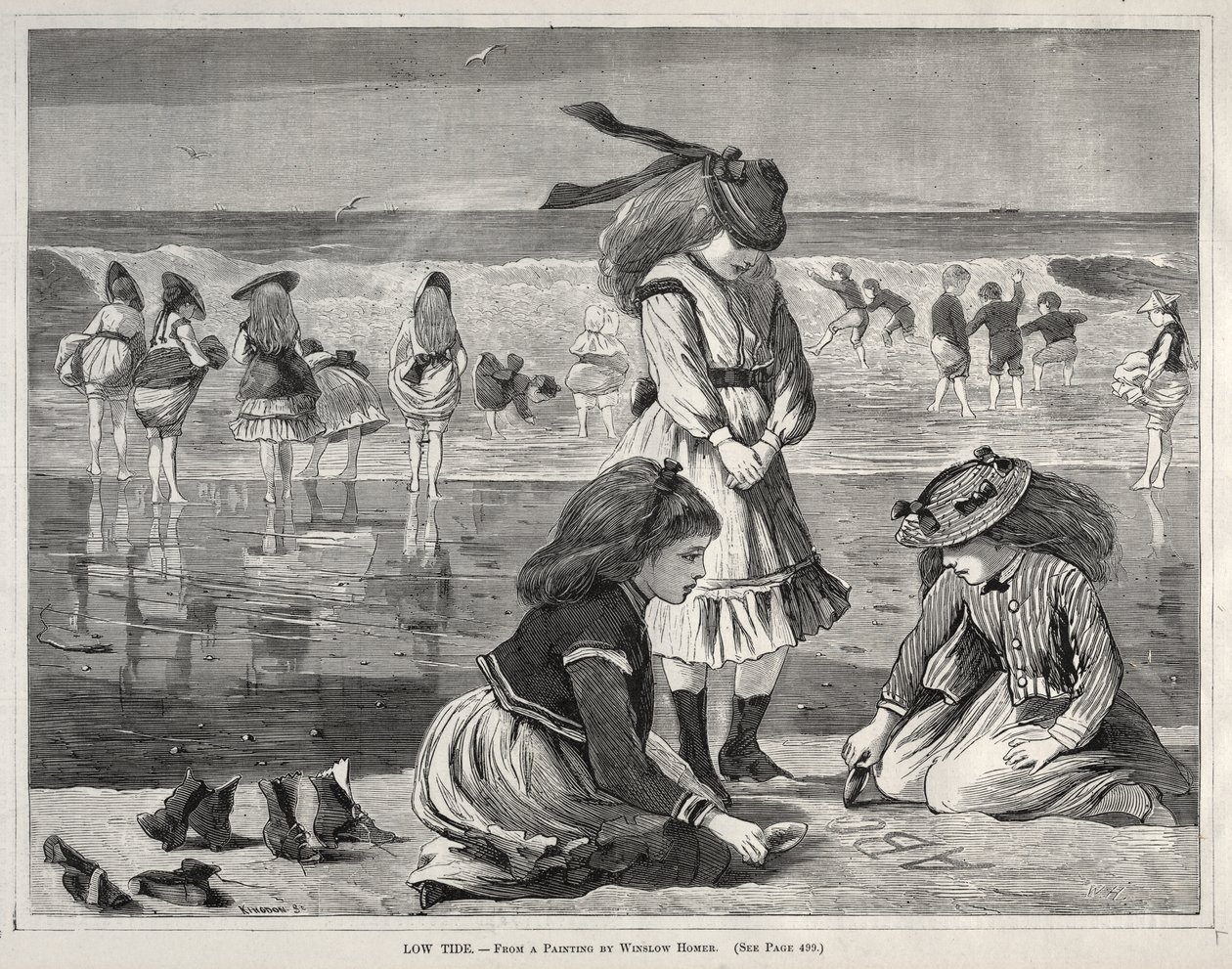 Maré baixa de Winslow Homer