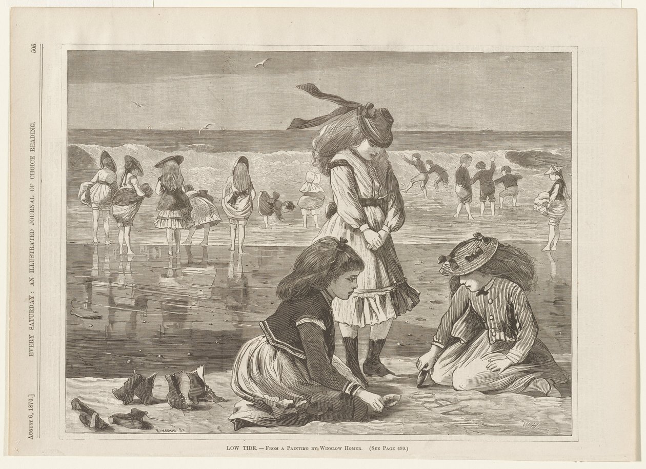 Maré baixa de Winslow Homer
