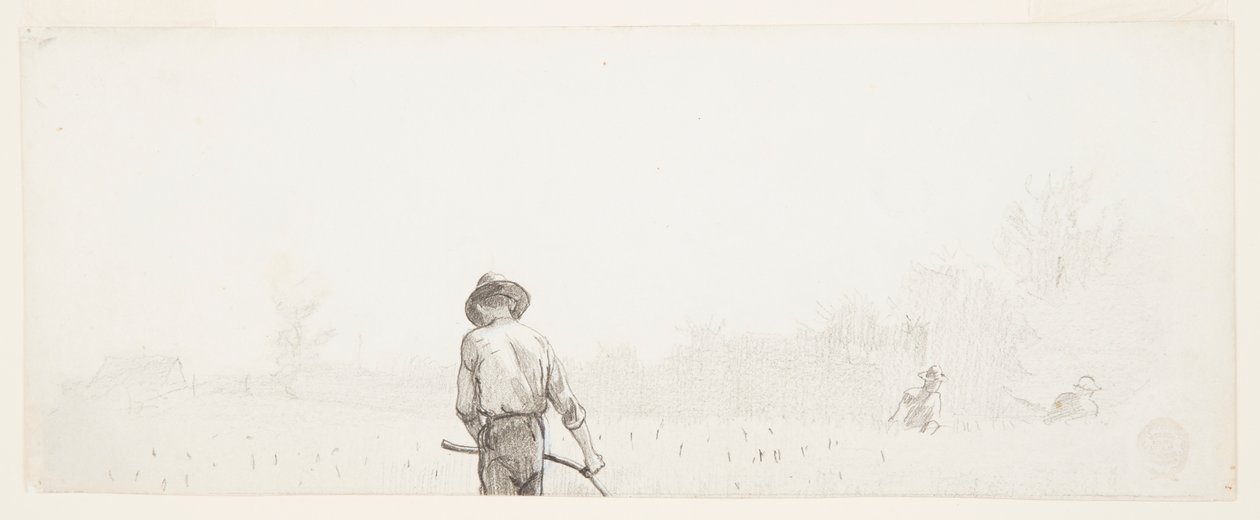 Homem com uma foice de Winslow Homer