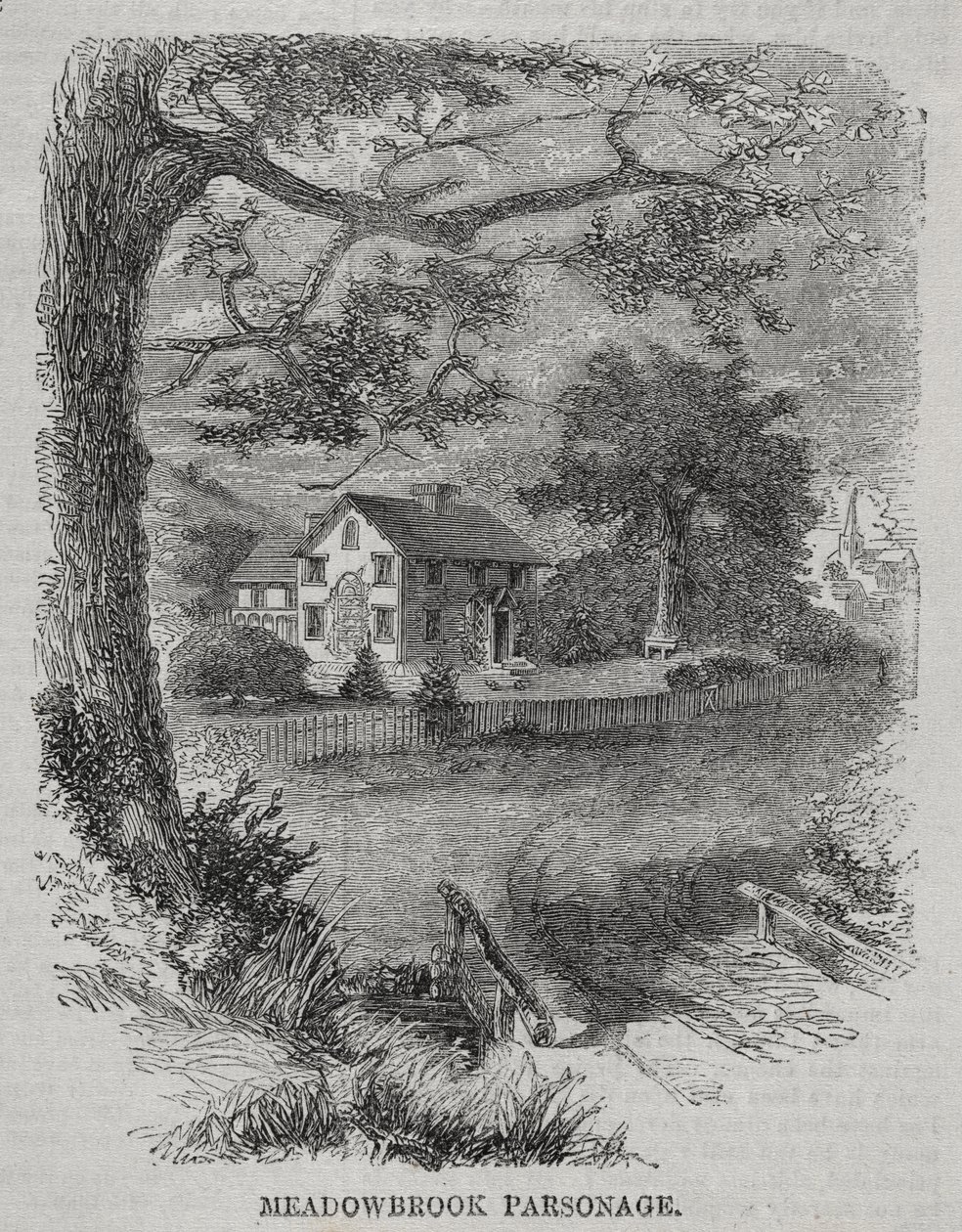 Casa paroquial de Meadowbrook de Winslow Homer