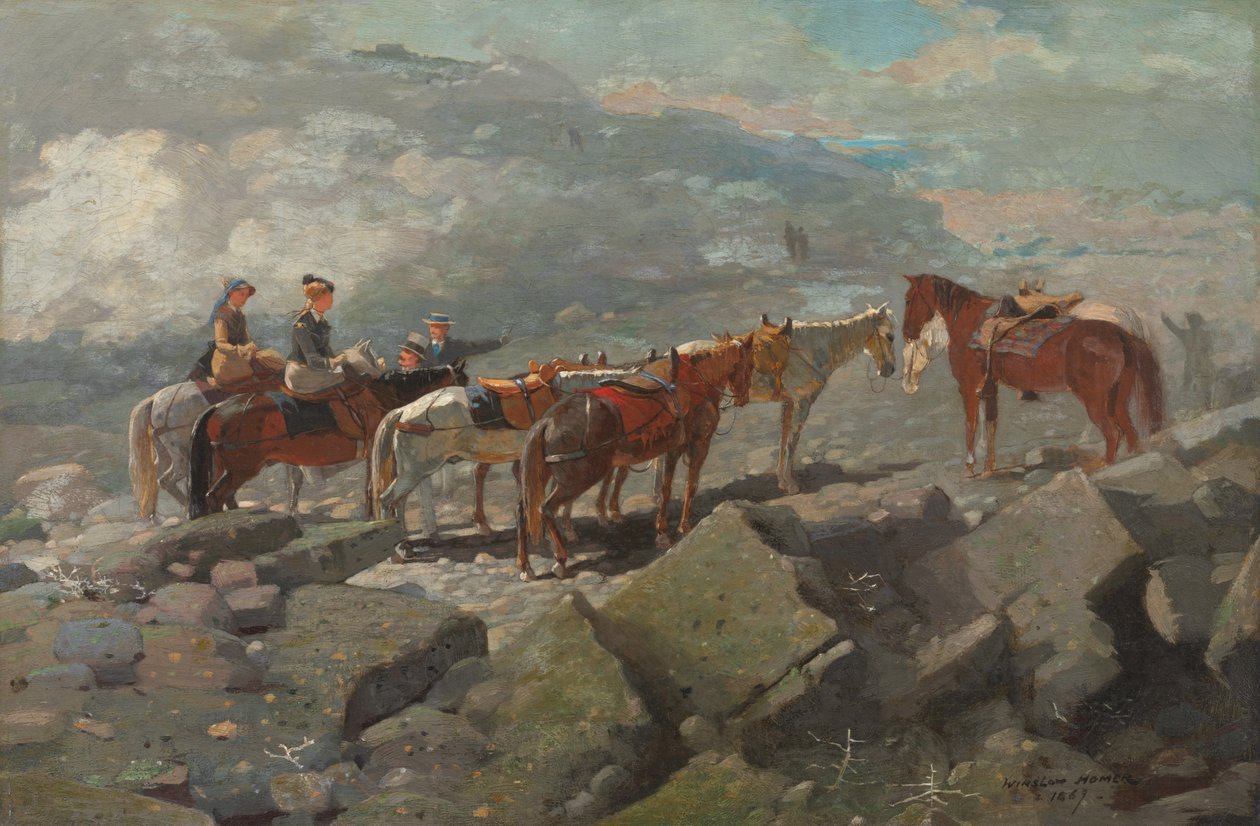 Monte Washington, 1869. de Winslow Homer