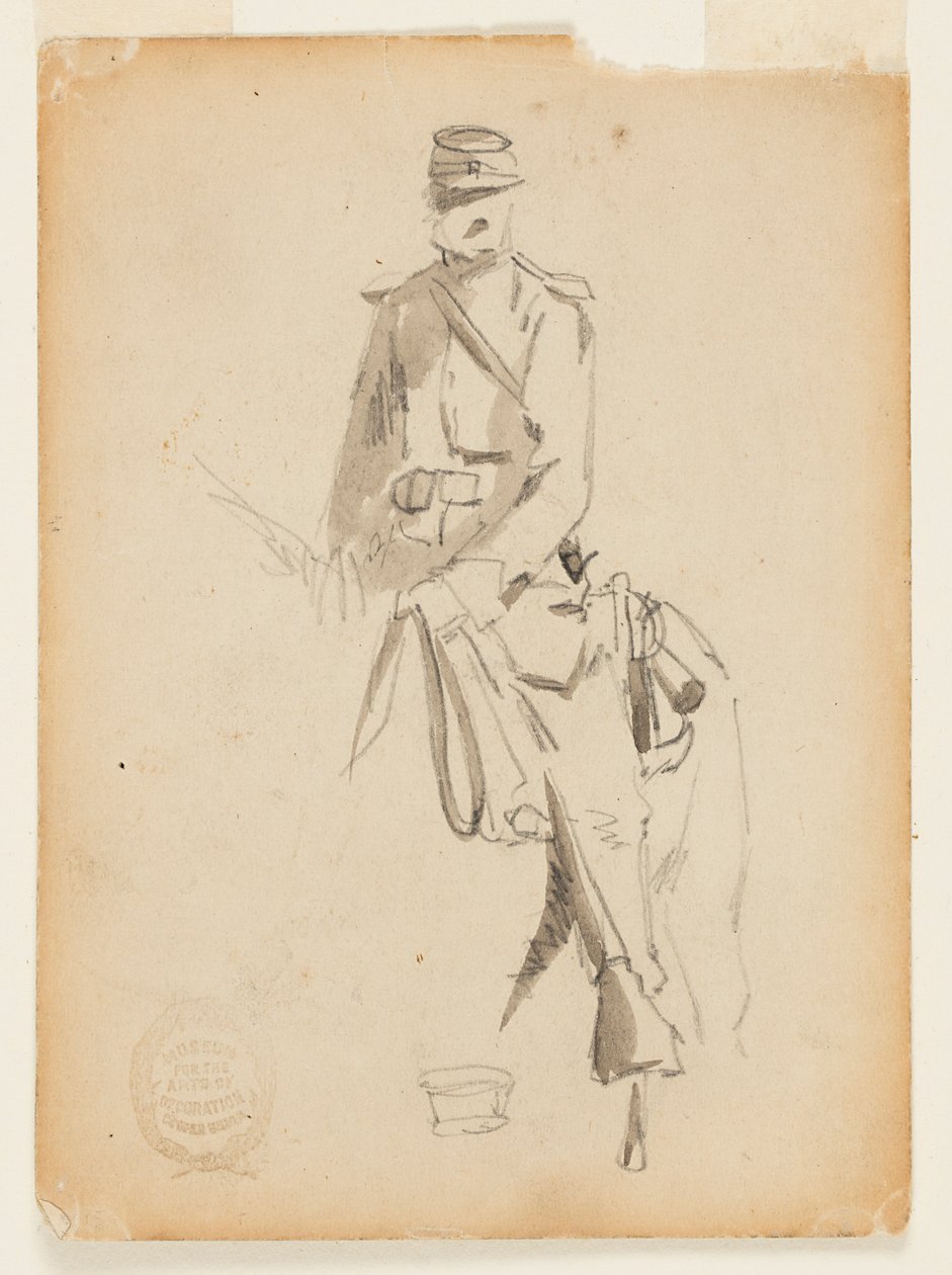 Oficial de Cavalaria Montada de Winslow Homer