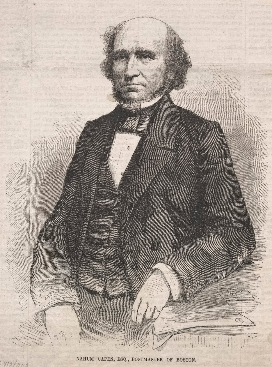 Nahum Capen, Esq., Diretor dos Correios de Boston de Winslow Homer