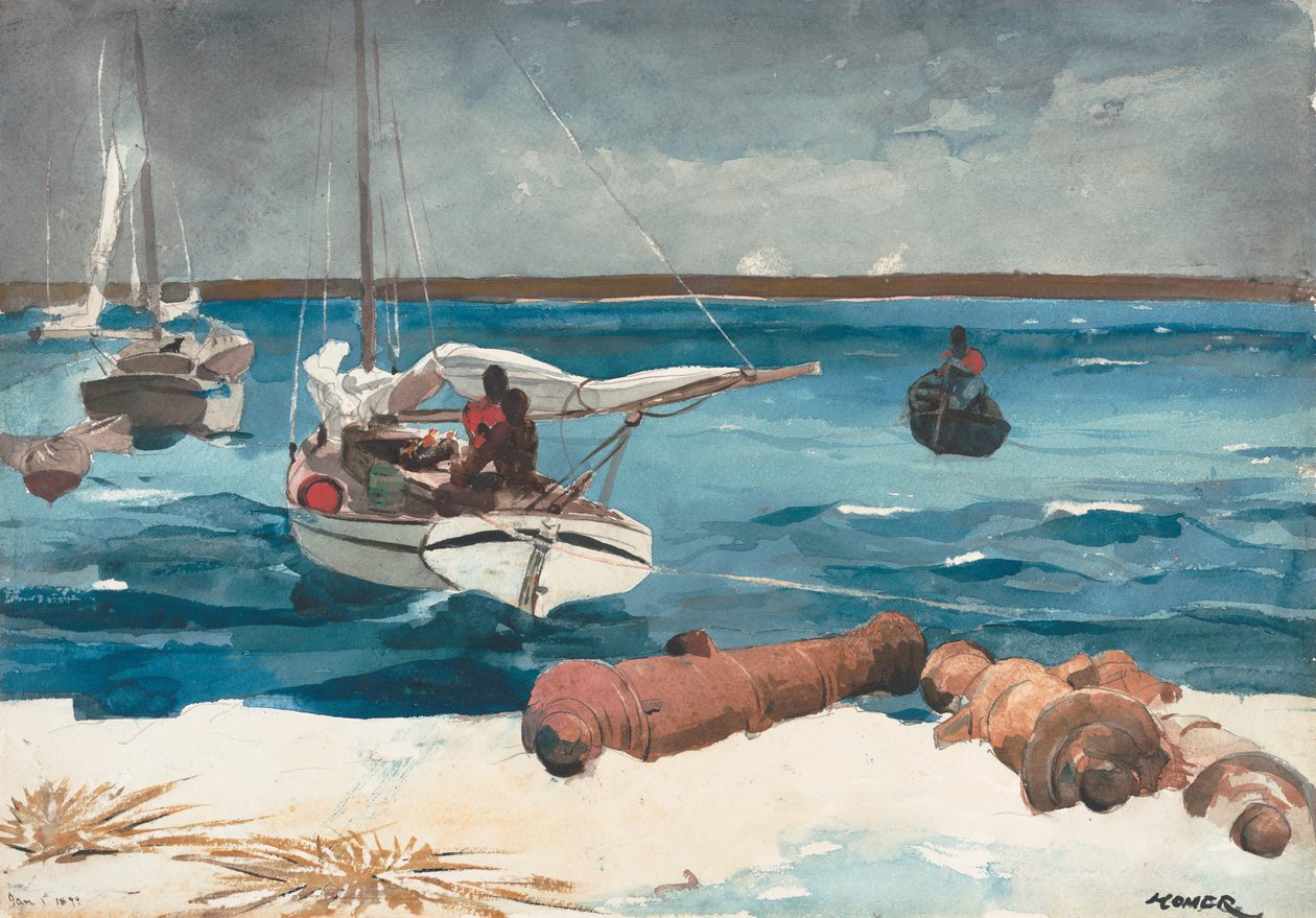 Nassau, 1899. de Winslow Homer
