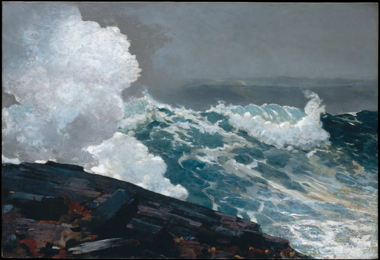 Tempestade de nordeste de Winslow Homer