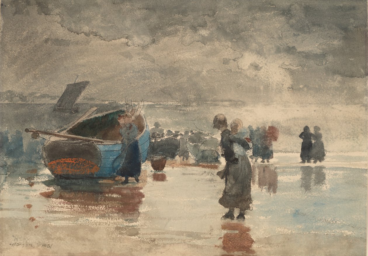 No Sands, 1881. de Winslow Homer