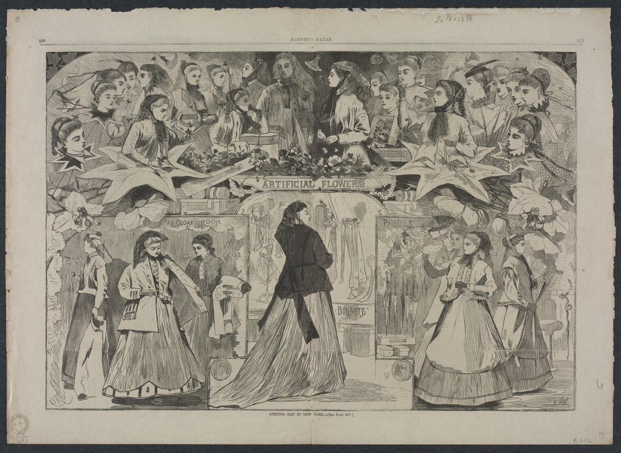 Dia de abertura em Nova Iorque de Winslow Homer