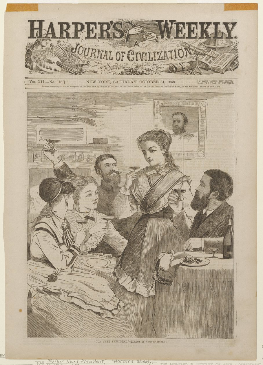 O nosso próximo presidente de Winslow Homer