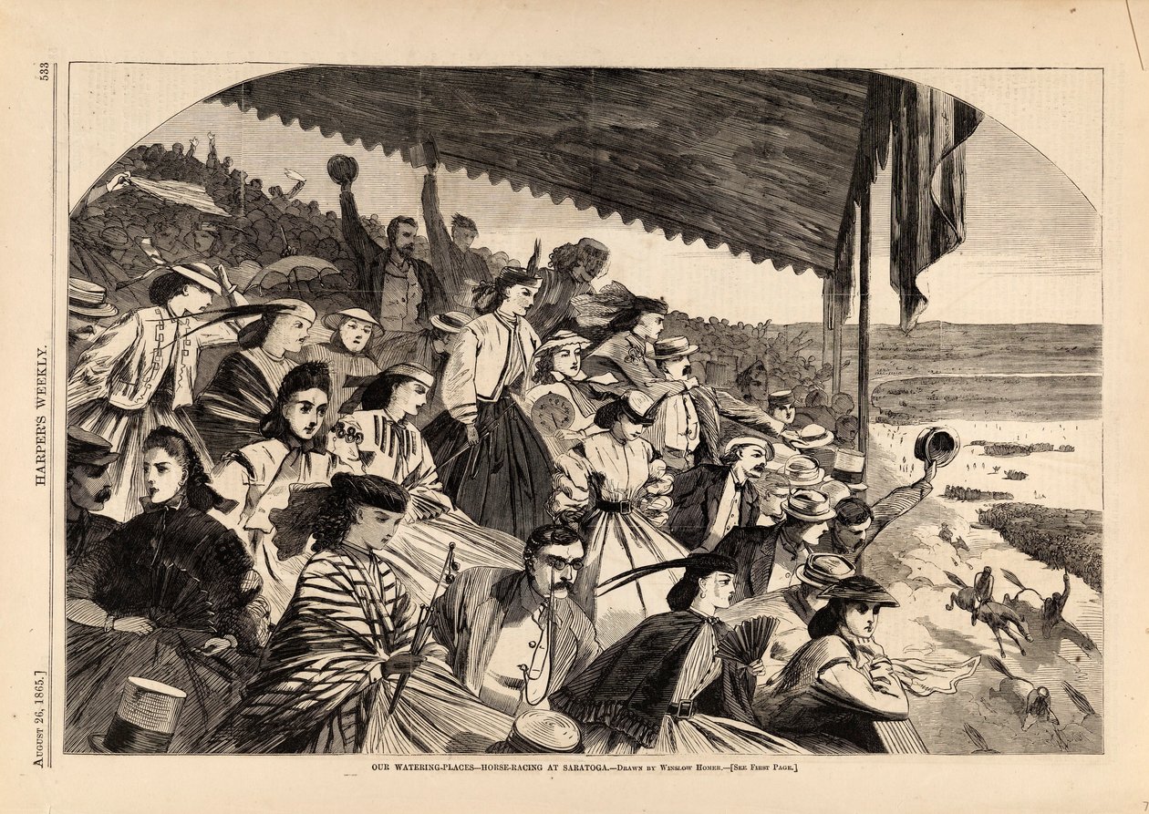 Our Watering Places--Horse-racing at Saratoga, de Harper