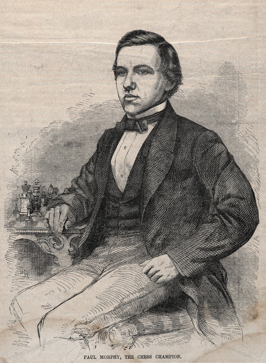 Paul Morphy, o campeão de xadrez de Winslow Homer
