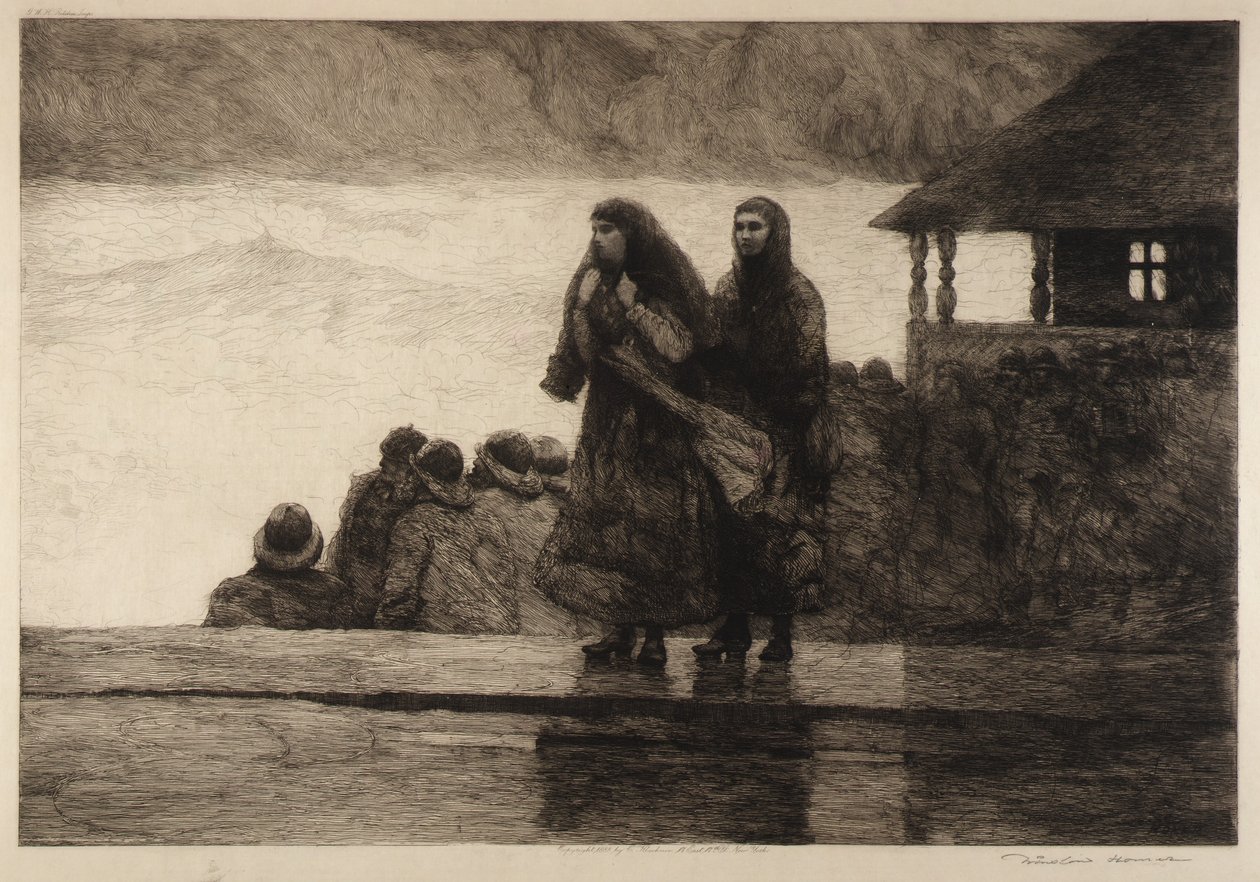 Perigos do mar de Winslow Homer