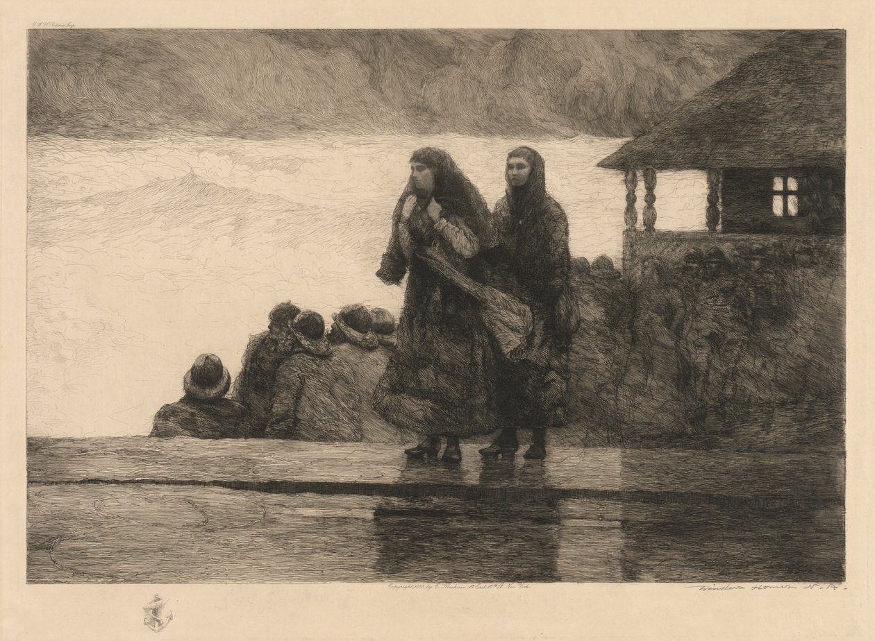 Perigos do mar de Winslow Homer