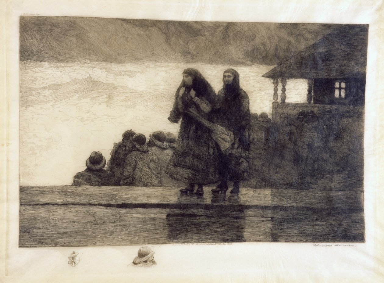 Perigos do mar de Winslow Homer