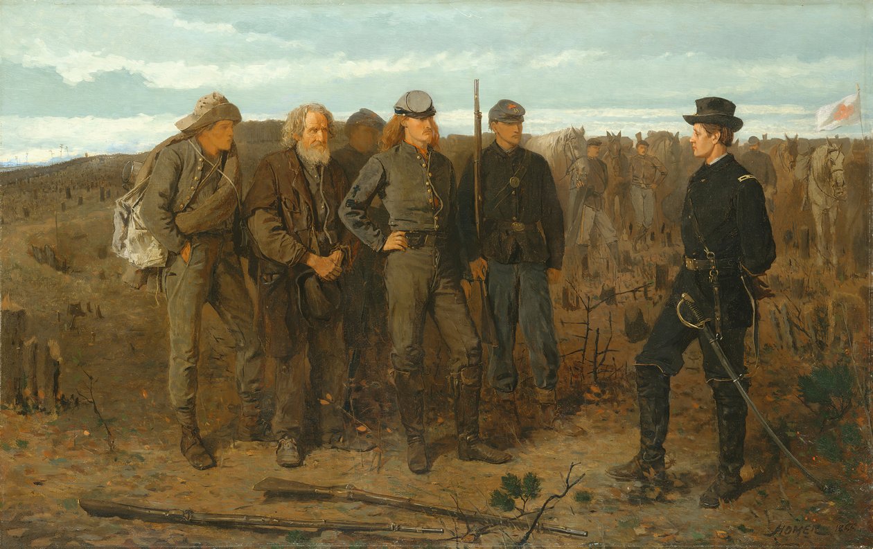 Prisioneiros da Frente, 1866. de Winslow Homer
