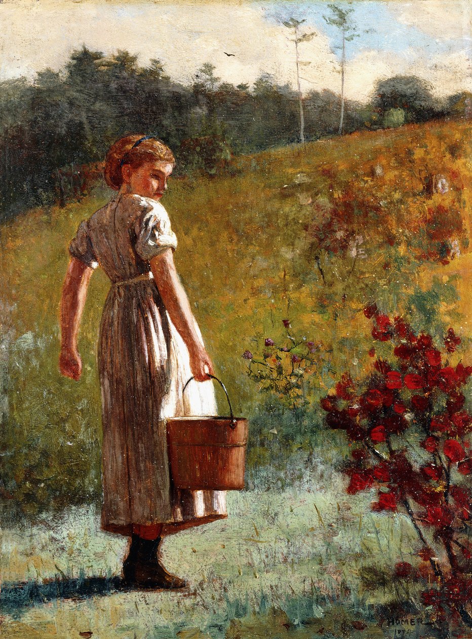 Retornando do Sping, 1874 de Winslow Homer