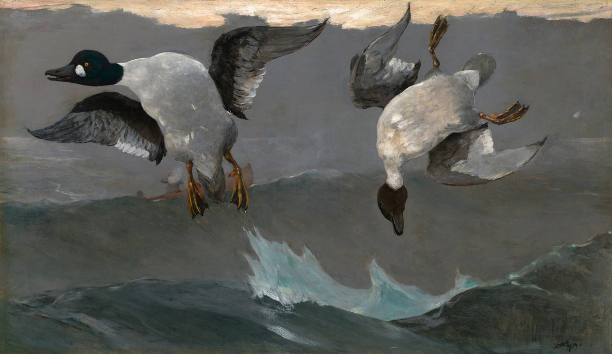 Direita e Esquerda de Winslow Homer
