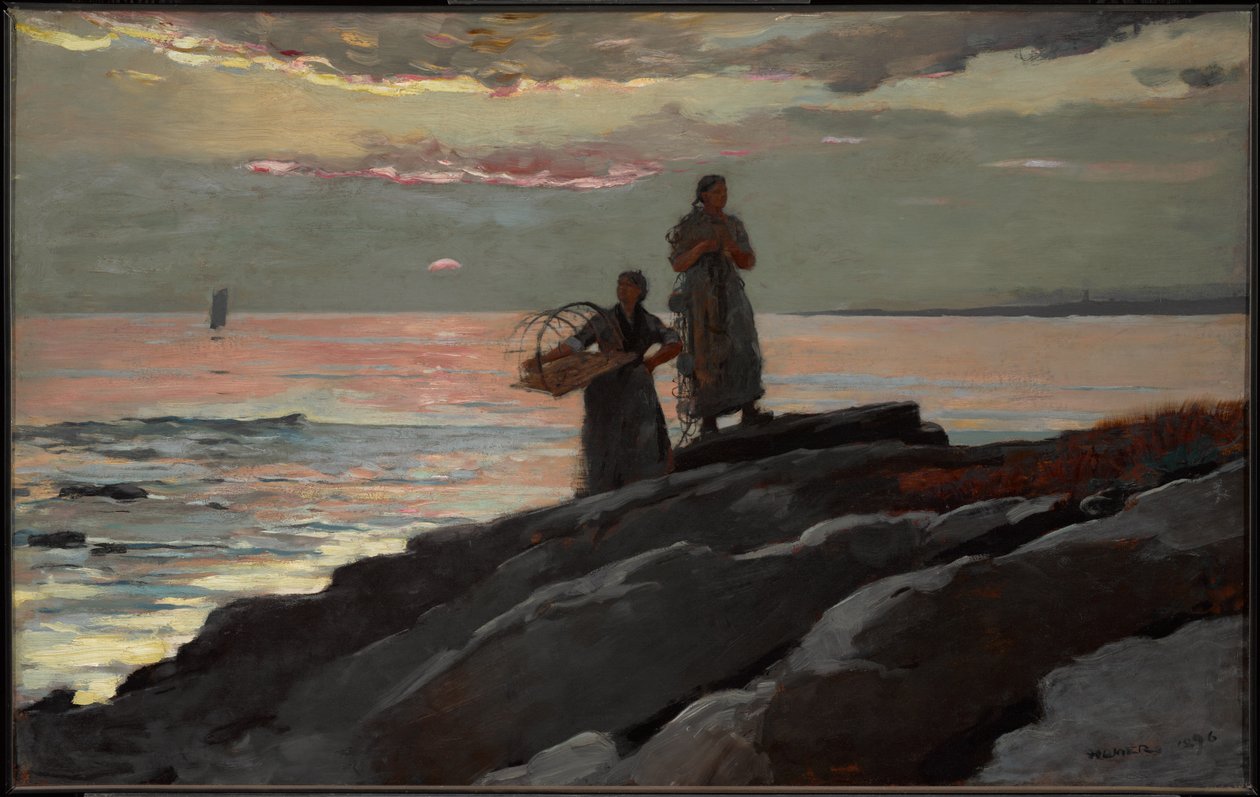 Saco Bay de Winslow Homer
